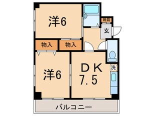 アルカディア駒沢の物件間取画像